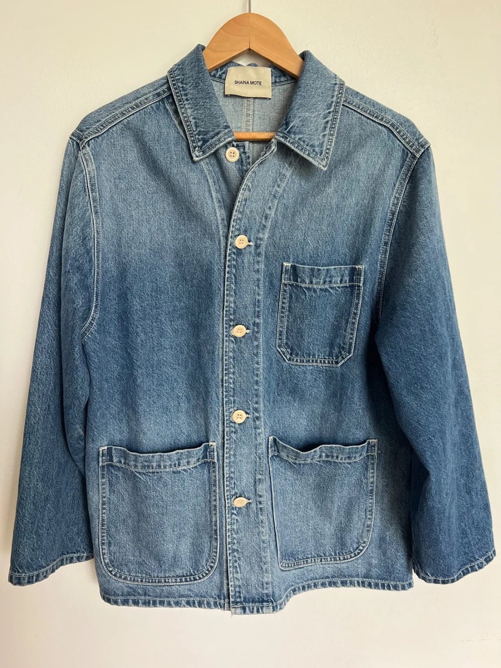 Shaina Mote Chore Coat - Denim Utility Jacket - Size Small